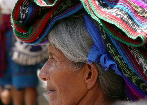 Touring the villages in Guatemala.